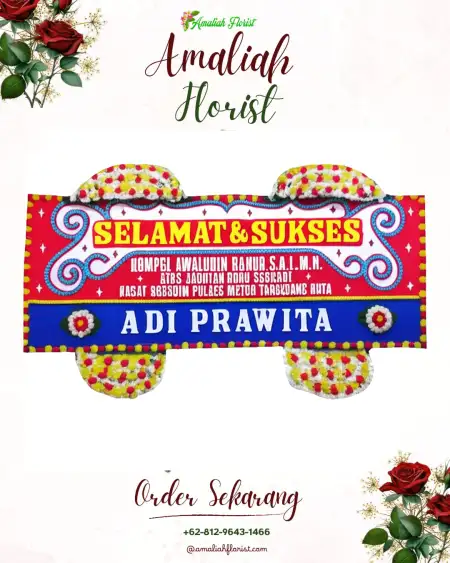 Papan Bunga Ucapan Selamat Sumberwindu